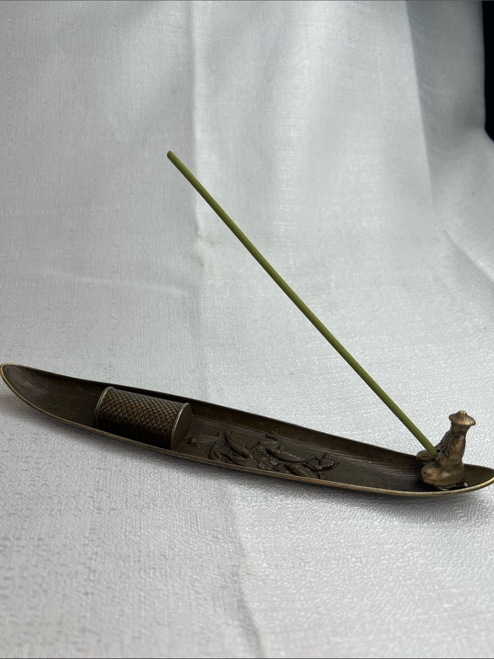 Incense holder of a fisherman